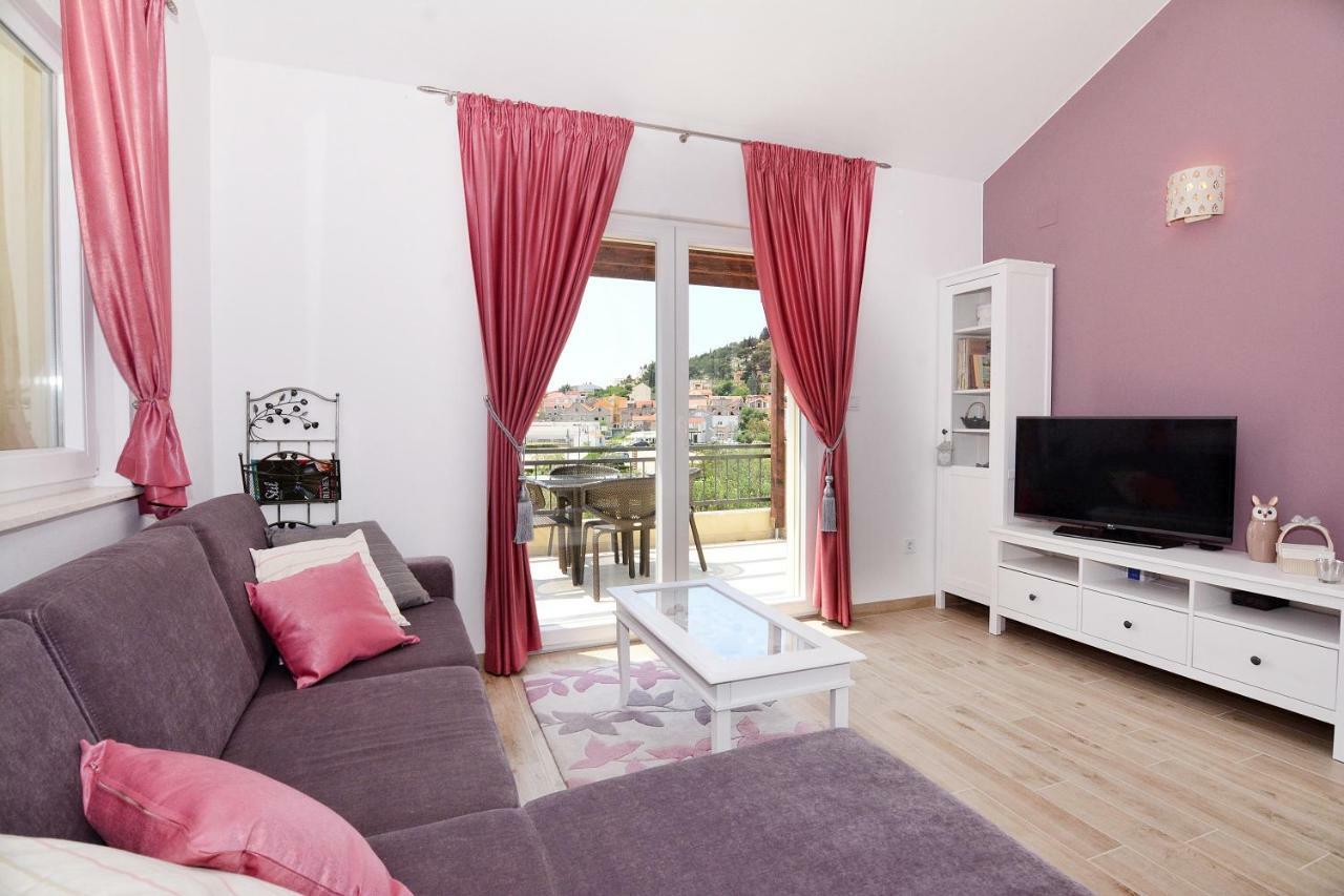 Apartment Nadoveza Tribalj Eksteriør bilde